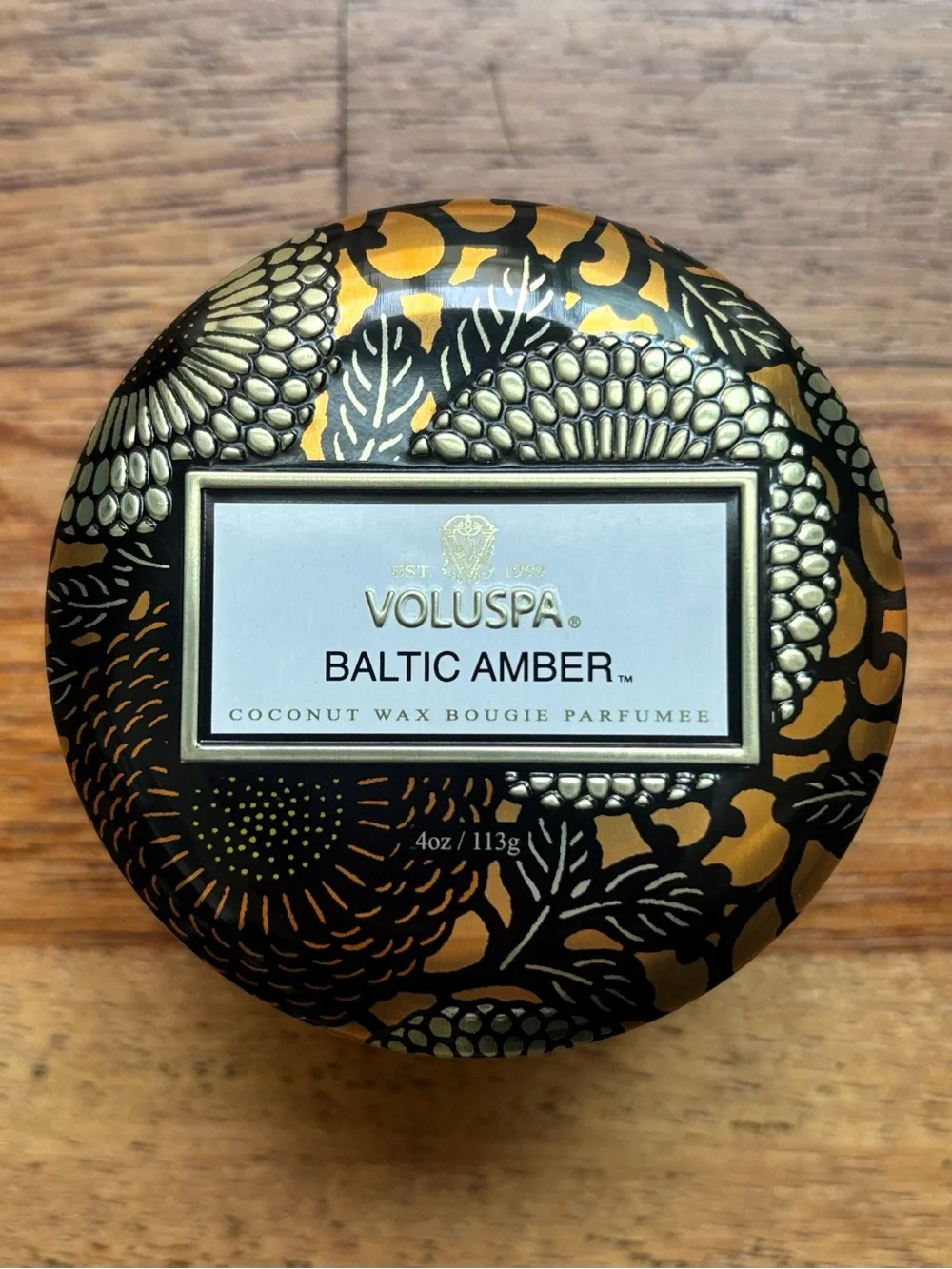 Voluspa baltic amber